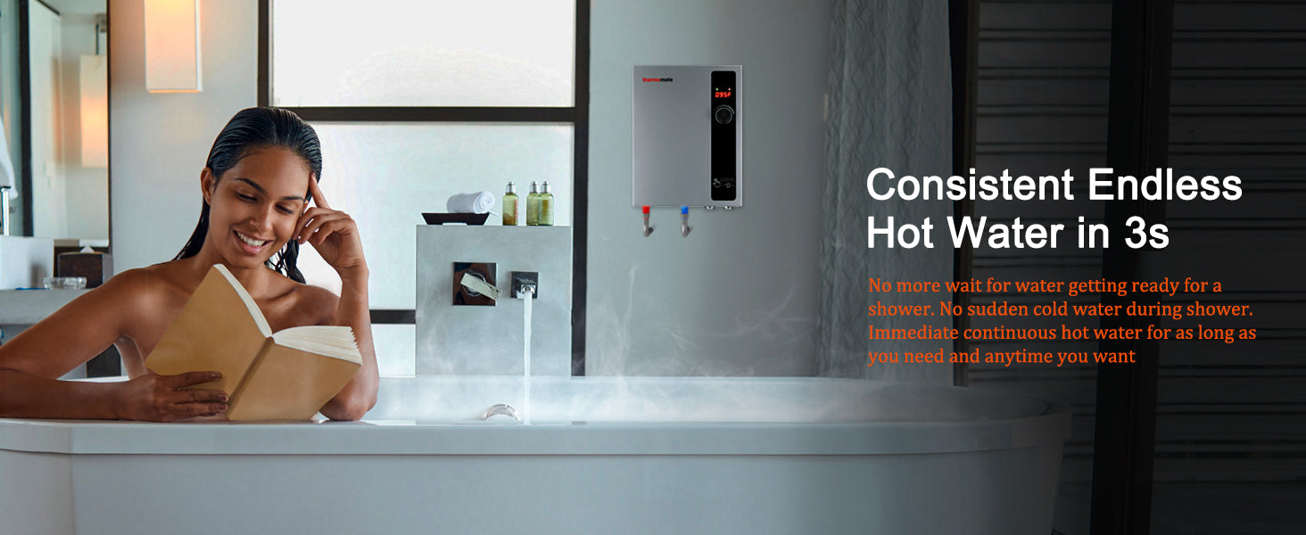 Consistent Endless Hot Water in 3S | Thermomate Tankless Water Heater