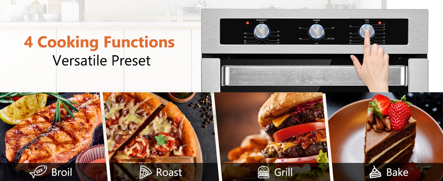 4 Cooking Functions | Thermomate Wall Ovens