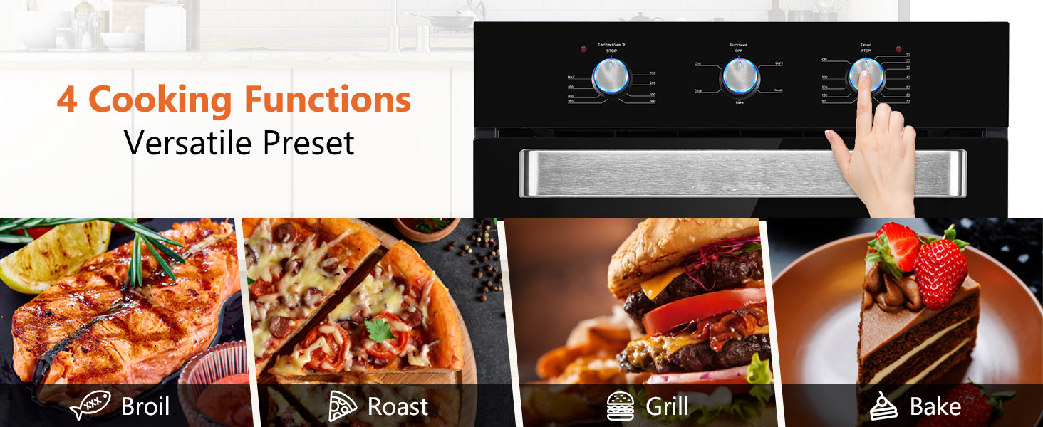 4 Cooking Functions | Thermomate Wall Ovens