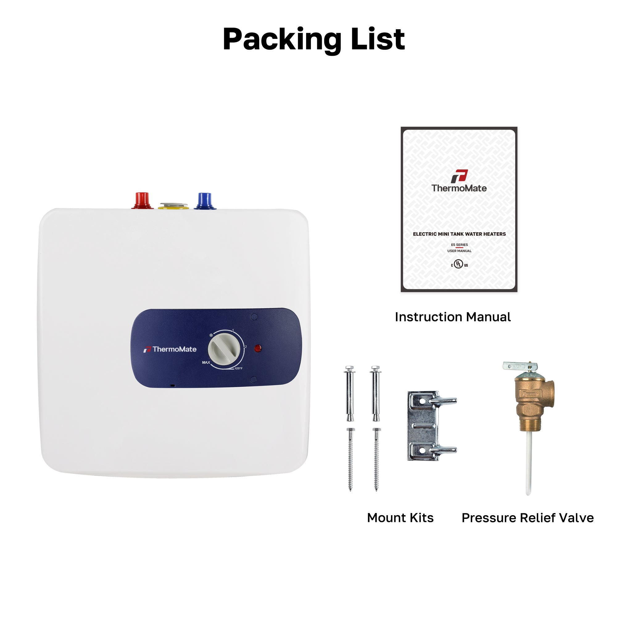 Mini Tank Electric Water Heater 6.5 Gallons | ThermoMate