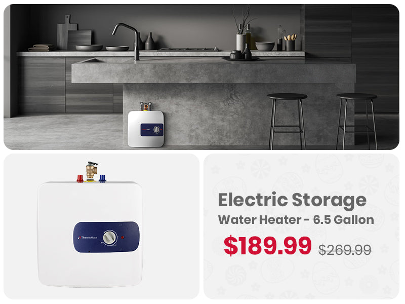 ES700 easter banner -m | Thermomate storage water heater