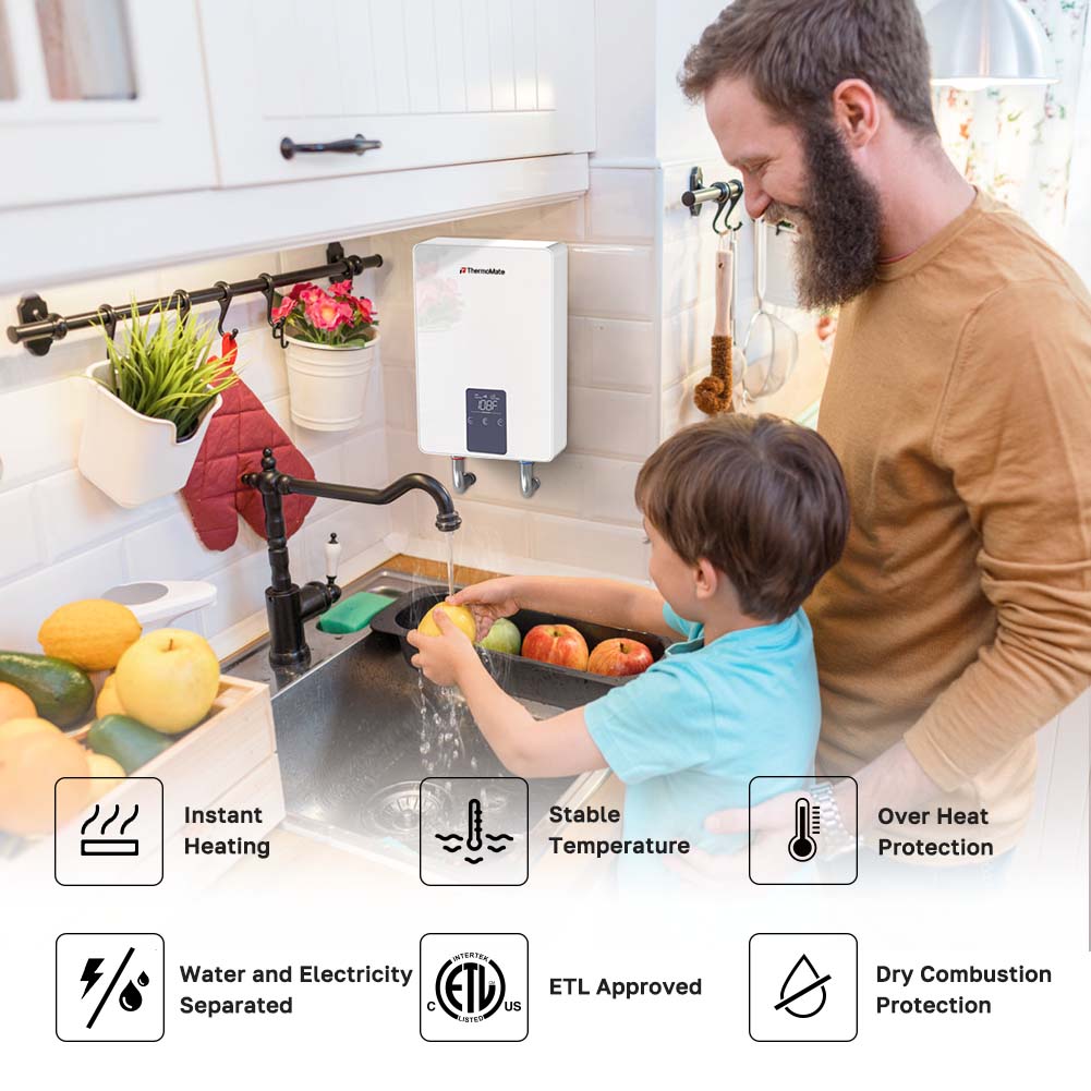Instant Water Heater For Sink Hot Water On Demand Electric