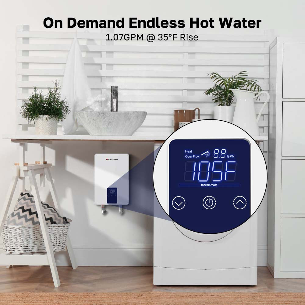 Thermomate Tankless Instant Hot Water Heater For Whole House