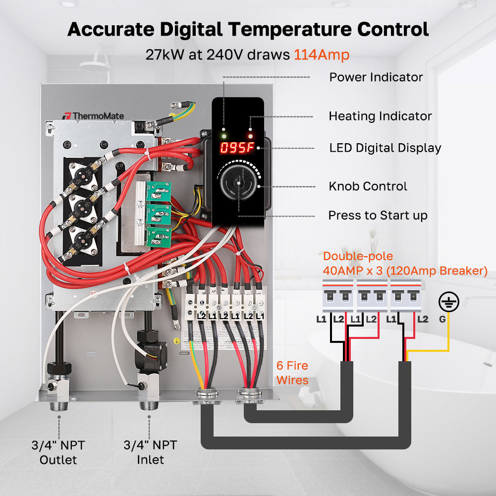 Dual Element Hot Water Cylinder Thermostat Wiring Diagram Heater