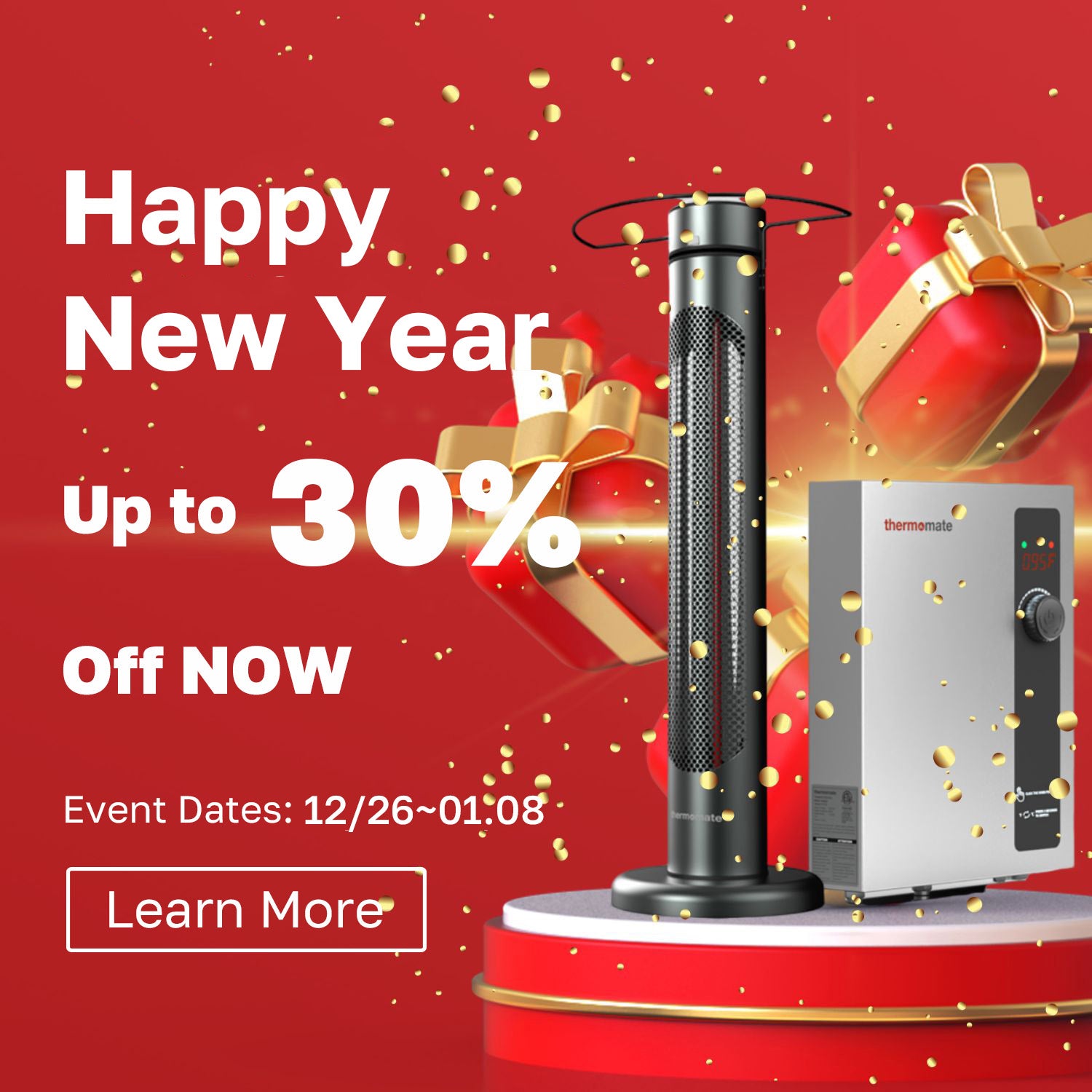 New Year's Crazy Sale! | Thermomate