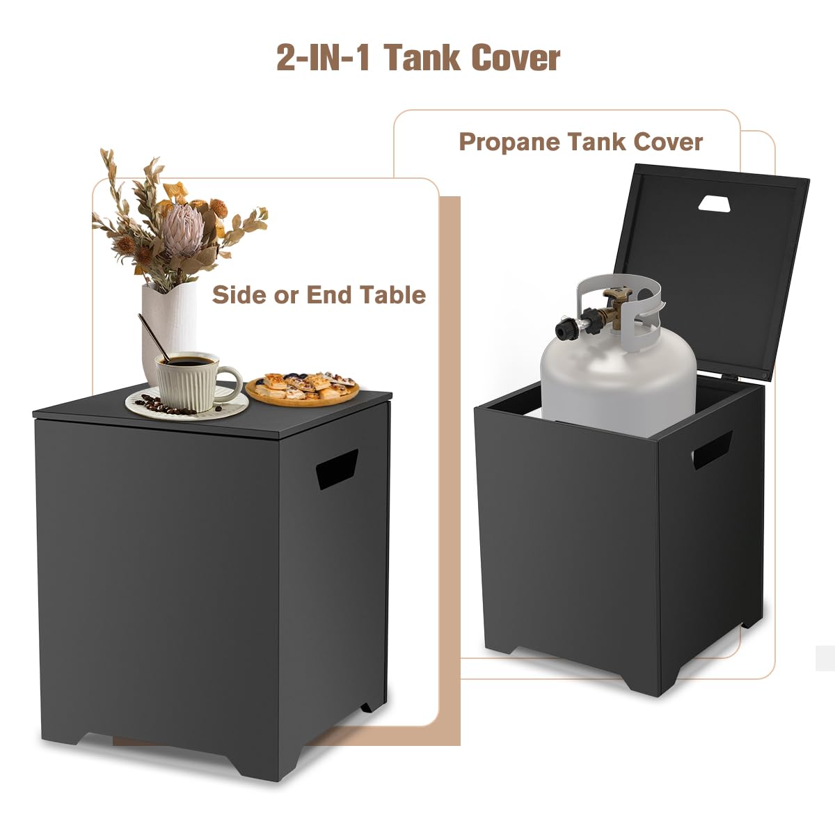 2-IN-1 Tank Cover