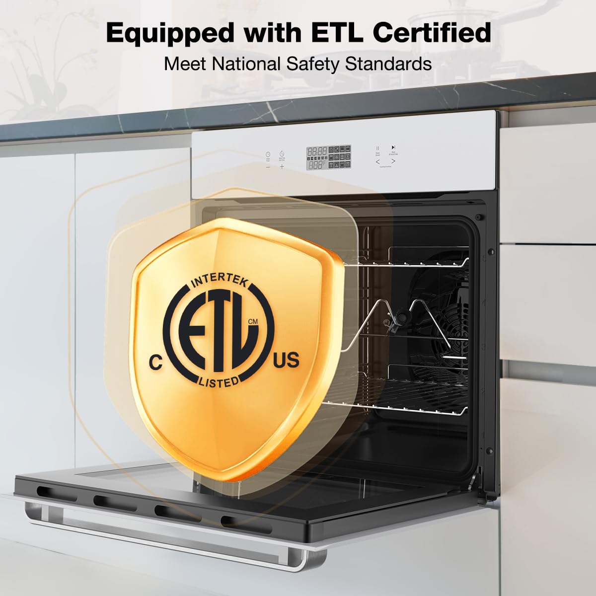 Equipped with ETL Certified Meet National Safety Standards