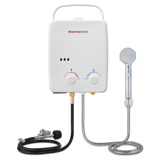 Tankless Gas Water Heater 5L 1.32 GPM White