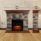 Stone Electric Fireplace, thermomate 