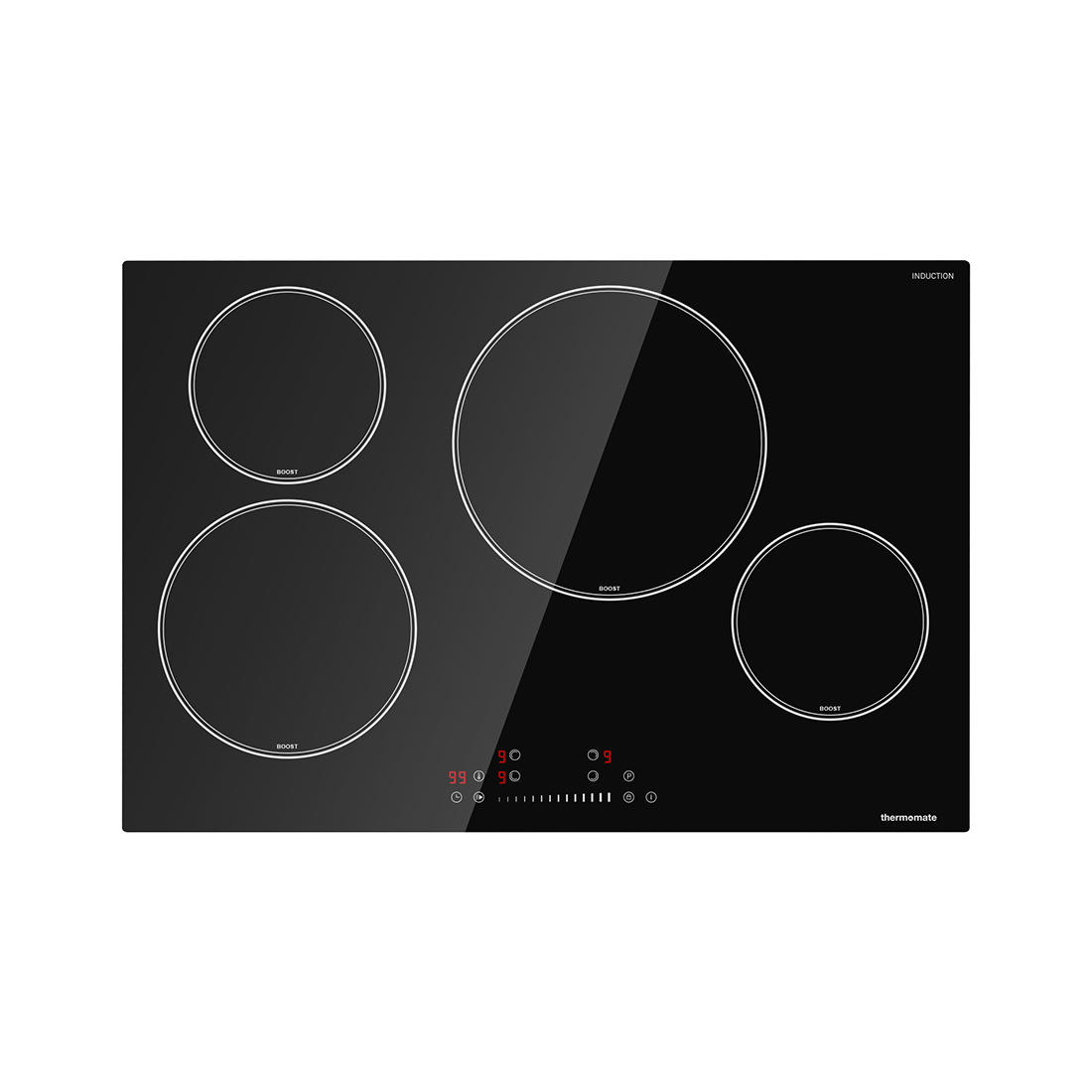 30 Inch Built-in Induction Cooktop with 4 Burners electric stovetop kitchen appliances