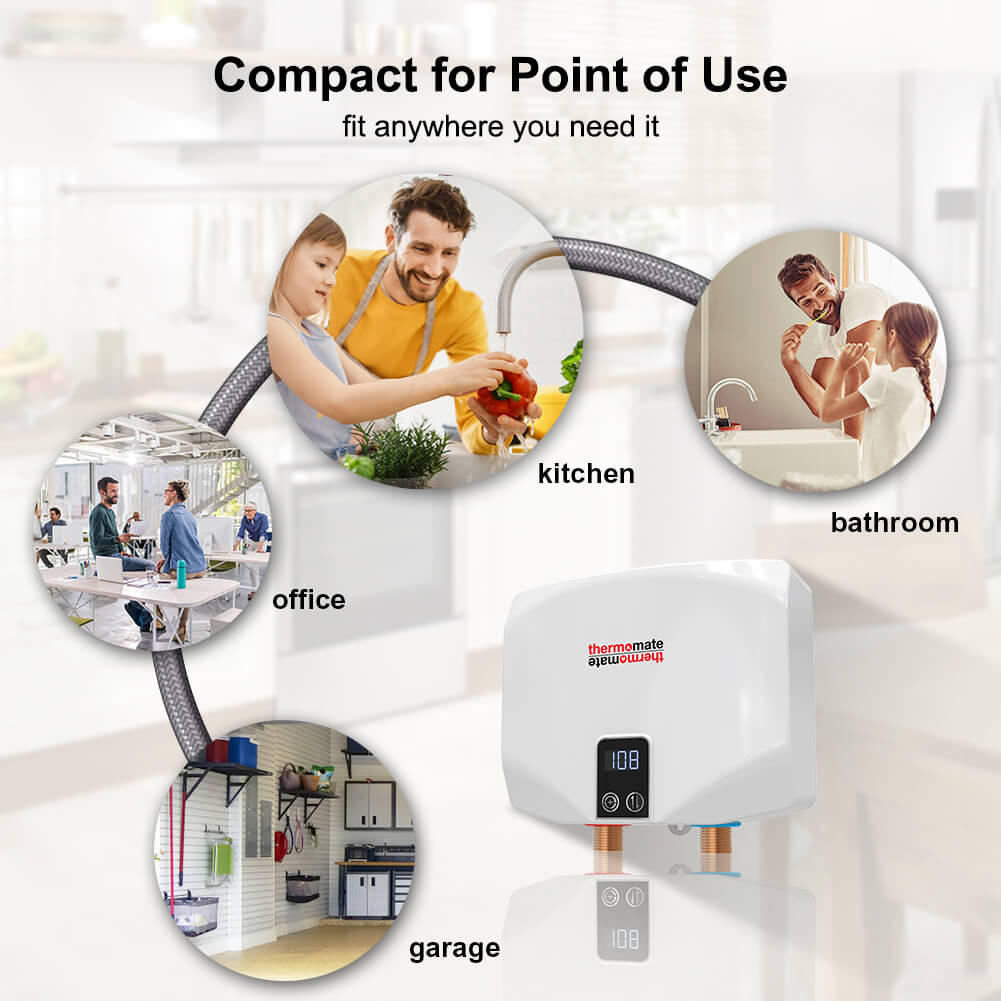 Tankless Water Heater Electric, on demand