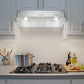 30 Inch Under Cabinet Range Hood with 2 LED Lights,