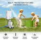 thermomate 10L Propane Water Heater, 2.64 GPM Gas Tankless Water Heater with Overheating Protection, Outdoor Instant Water Heater for Camping, 0.7 PSI Low Pressure Startup, White